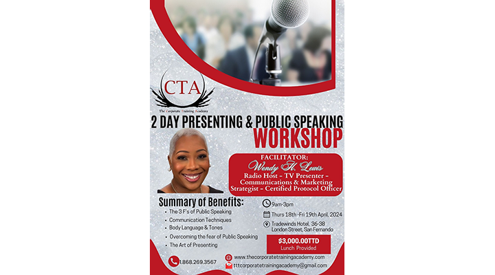 2 Day Presenting & Public Speaking Workshop